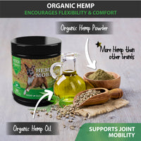 Hemp Mobility Hip & Joint Supplement <br>with Organic Turmeric, Glucosamine & Organic Hemp Oil