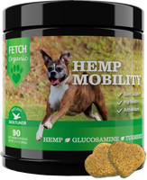 Hemp Mobility Hip & Joint Supplement <br>with Organic Turmeric, Glucosamine & Organic Hemp Oil